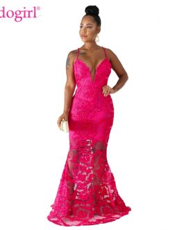 Adogirl Lace Embroidery Mesh Patchwork