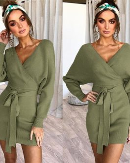 Autumn Winter Knit Rib Mini