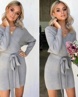 Autumn Winter Knit Rib Mini