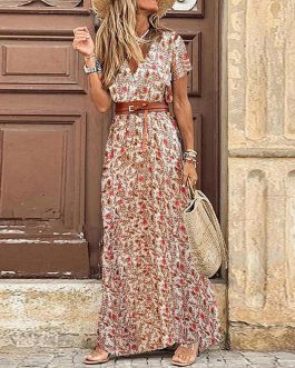 Summer Beach Bohemian Dress