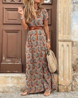 Summer Beach Bohemian Dress