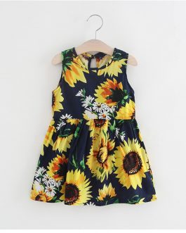 2~7 Years Baby Girls Clothes Dress