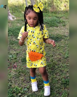 Casual Mini Dress for Children