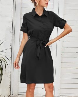 Fashion Elegant Office Work Midi