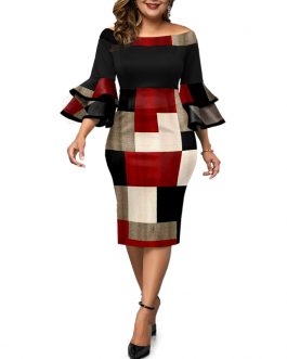 Fashion Women Plus Size Dresses Summer 2021