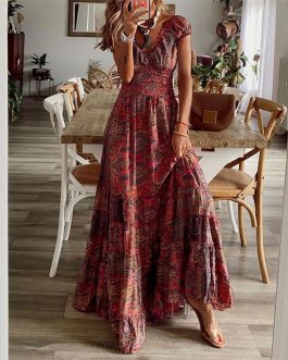 Plus Size Floral Dresses Women