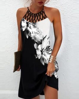 Fashion Lace 3d Floral Print Mini