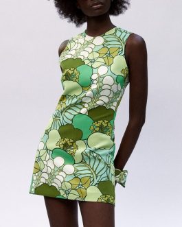 YiYiMiYu Hand-Painted Floral Printed